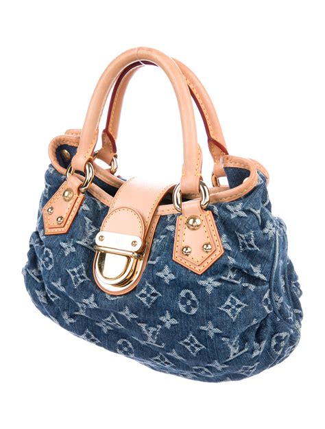 denim lv bags|luis vuitton denim bag.